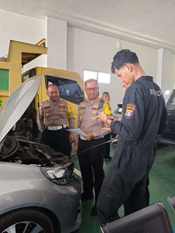 Dirlantas Polda Kalteng Sidak Kantor BPKB, Tegaskan Komitmen Pelayanan Humanis