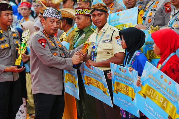 Penghargaan untuk Pemenang Kreasi Polri, Kapolri Dorong Pengembangan Potensi Individu