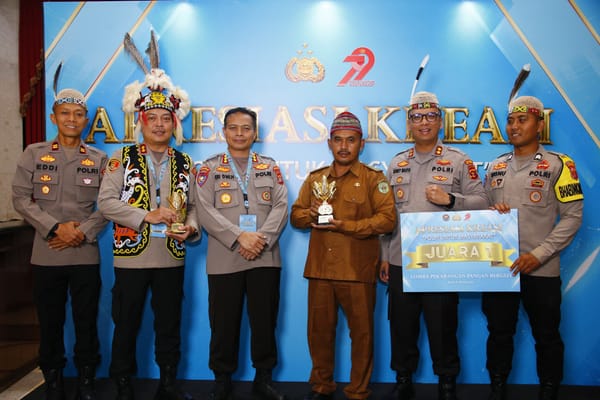 Penghargaan Inovasi Ketahanan Pangan untuk Kapolres Kutai Timur, Komitmen Dukung Asta Cita