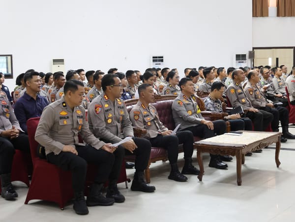 Tingkatkan Spirit Keimanan, Polda Kalteng Selenggarakan Binrohtal untuk Personel