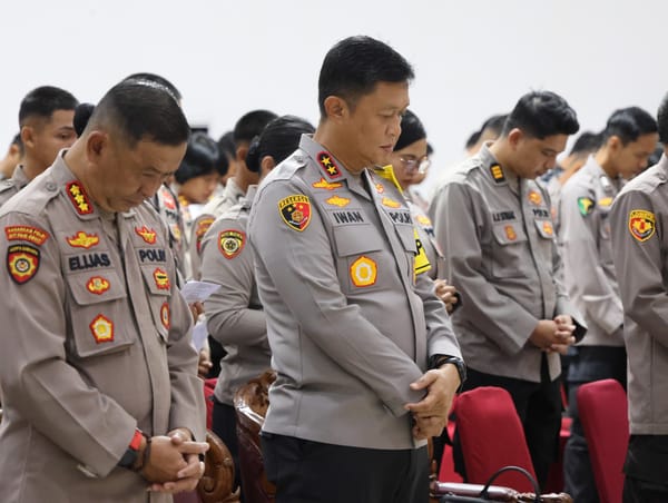 Polda Kalteng Gelar Binrohtal, Tingkatkan Ketaqwaan dan Keimanan Personel