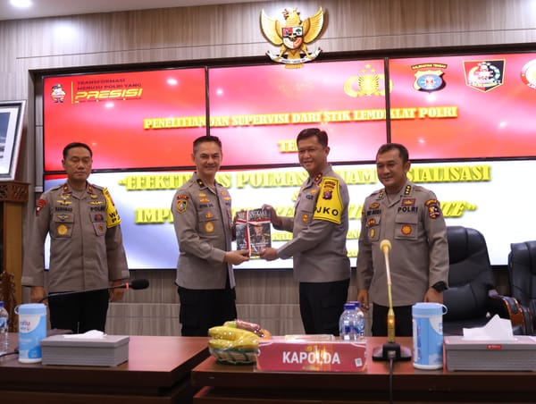 Dukung Polri Presisi, STIK Lemdiklat Polri Gelar Kajian Lapangan di Polda Kalimantan Tengah