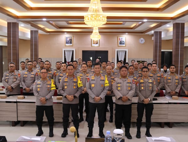 Arahan Tegas Kapolda Kalteng: Ini 5 Penekanan untuk Para Perwira