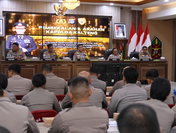 Kapolda Kalteng Beri Arahan Strategis, Fokus pada Kedisiplinan dan Integritas