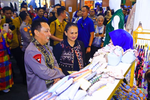 Dorong UMKM, Kapolri Hadiri Bazar Kreasi Bhayangkari Nusantara 2025
