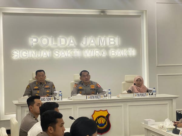 Dari Kampus ke Lapangan: Evaluasi Jarlatsuh bagi Perwira Remaja Akpol di Polda Jambi