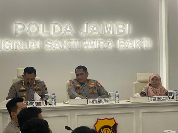 Evaluasi Jarlatsuh: Perwira Muda Akpol Ungkap Tantangan Adaptasi di Polda Jambi