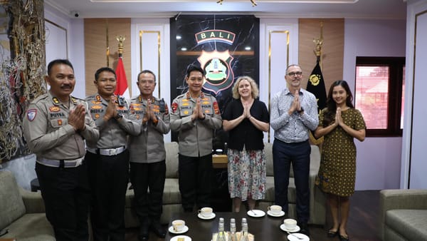 Kapolda Bali Terima Kunjungan Konsulat Inggris, Apresiasi Kerja Sama di Sektor Keamanan Pariwisata