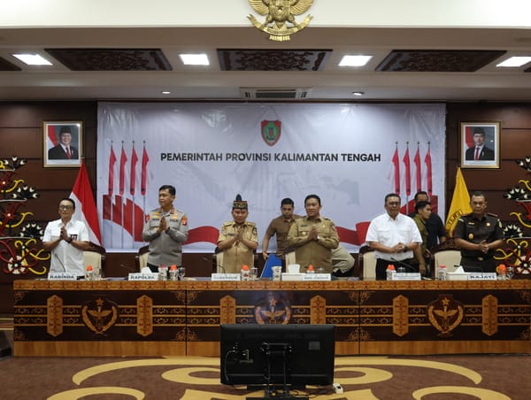 Dukung Ketahanan Pangan, Gubernur dan Kapolda Kalteng Komitmen Percepat Cetak Sawah