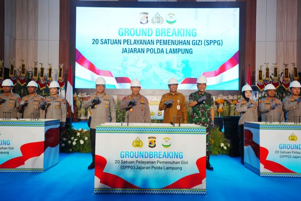 400 SPPG Akan Dibangun di Seluruh Indonesia, Kapolri Beberkan Target Akhir Tahun