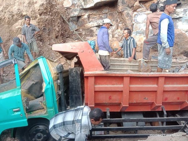 Pekerja Tambang Batu di Jepara Meninggal Dunia Tertimpa Longsoran Tebing Ilegal