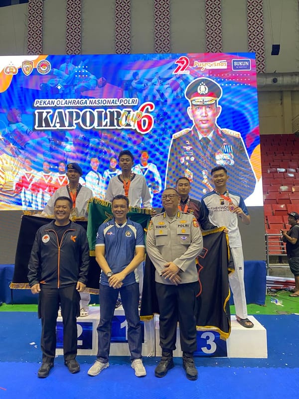 Atlet Taekwondo Polda Bali Raih 3 Medali di Kapolri Cup 6