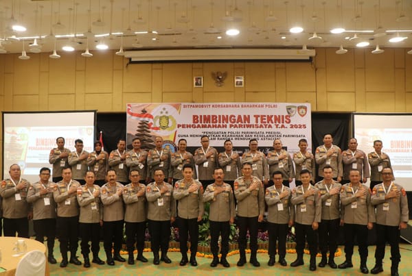 Kapolda Bali Hadiri Bimtek Pengamanan Pariwisata Tahun 2025