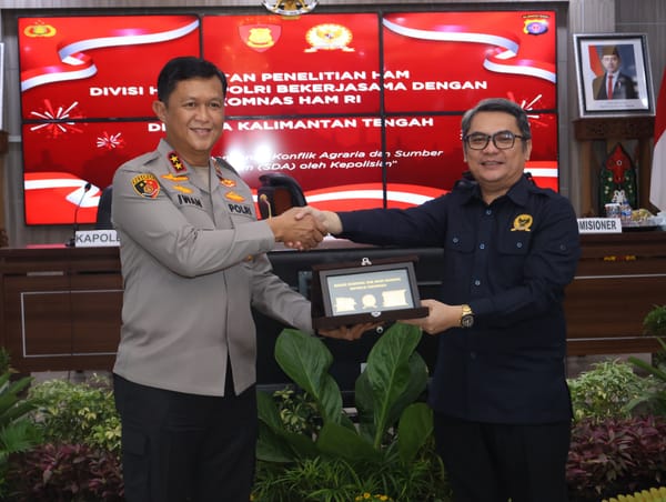 Perkuat Pemahaman HAM, Divkum Polri dan Komnas HAM Sosialisasi di Polda Kalteng