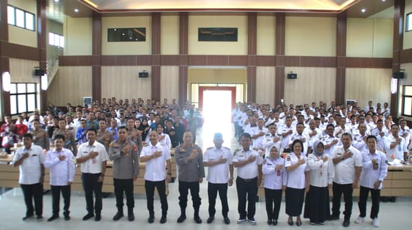 Polres Barsel Gelar Sosialisasi Ketahanan Pangan Bersama Para Kades dan Direktur BUMDes