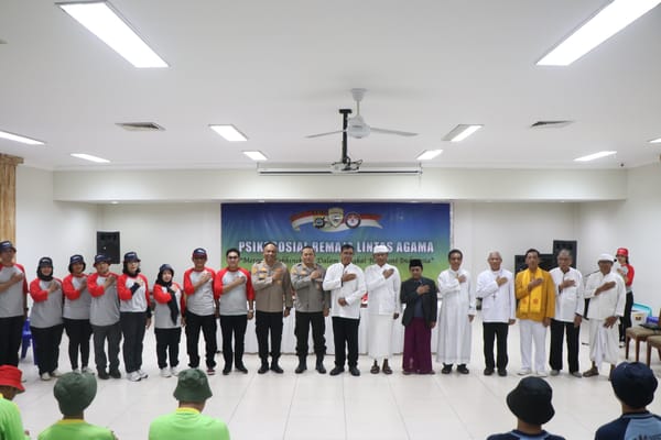Rawat Kebhinekaan, Biro SDM Polda Bali Gelar Psikososial Remaja Lintas Agama