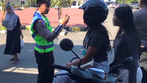 Ratusan Motor Diamankan dalam Operasi Patuh Candi 2025 di Jepara