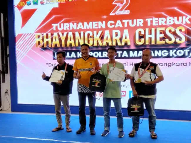 Wali Kota Malang Apresiasi Bhayangkara Chess Day 2025: Harap Jadi Agenda Tahunan