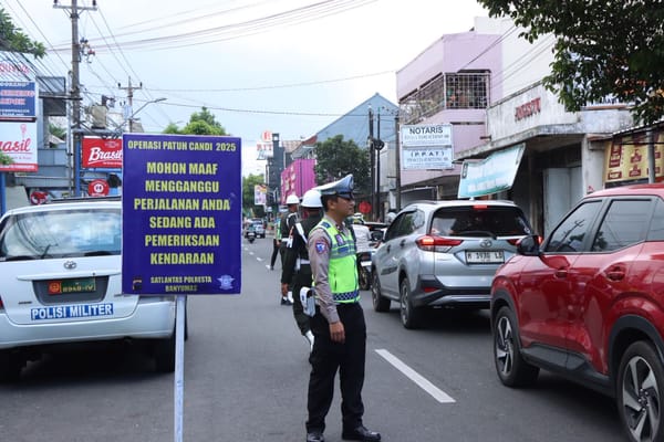 Tiga Hari Ops Patuh Candi 2025, Polresta Banyumas Catat 700+ Pelanggaran Lalu Lintas