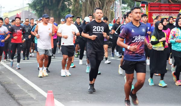 Polres Magelang Kota Gelar Bhayangkara Fun Run 2025, Wujudkan Jiwa dan Raga Sehat