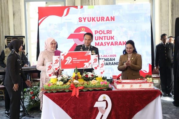Polrestabes Semarang Dapat Apresiasi dari Agustina atas Jasa Menjaga Kota