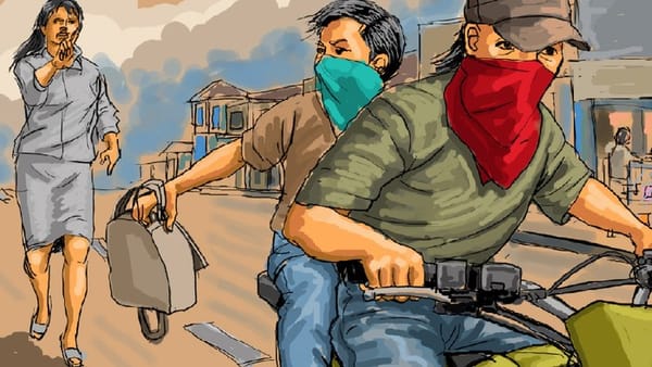 Kedapatan Menjambret di Jalan Ciu Sukoharjo, Dua Pelaku Babak Belur Dihajar Warga