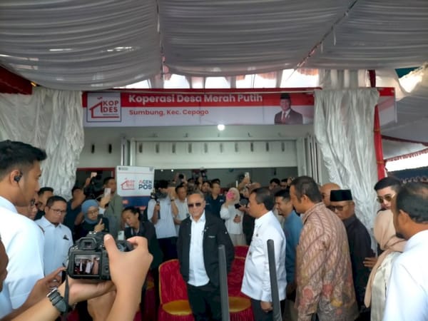 Polres Boyolali Kawal Ketat Kunker Menko Pangan RI di Koperasi Desa Merah Putih
