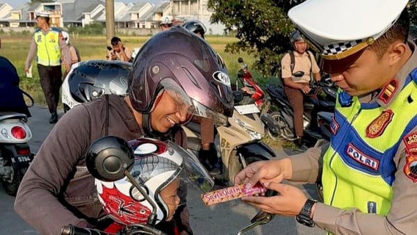 Ratusan Pengendara Terjaring Operasi Patuh Candi 2025, Hadiah untuk yang Tertib