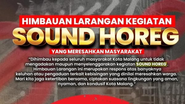 Dilarang! Sound Horeg Jadi Sasaran Polresta Malang, Ini Tanggapan Pakar