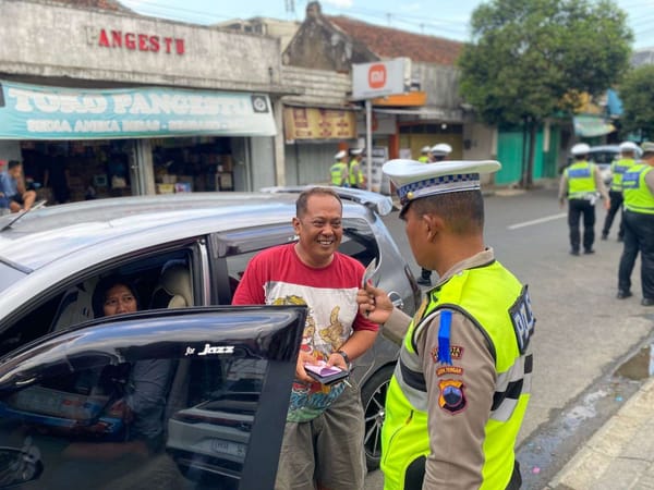 Polresta Banyumas Tindak Tegas 44 Pelanggar Saat OPC 2025