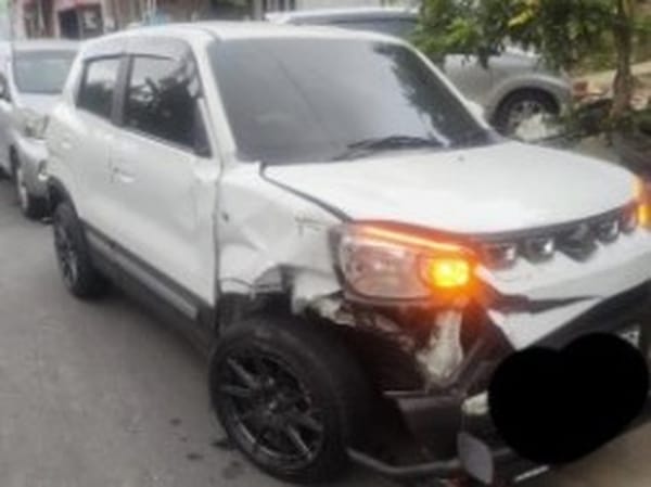 Fortuner Milik Camat Wanareja Tabrak Mobil dan Terguling, Kejadian Viral di Medsos