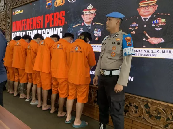 Selama Juni-Juli 2025, Polres Temanggung Berhasil Ungkap 6 Kasus Narkoba