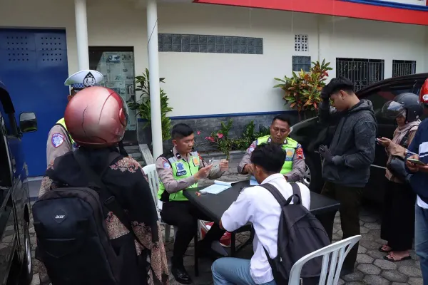 Polresta Banyumas Gencarkan Imbauan Disiplin Lalu Lintas untuk Masyarakat