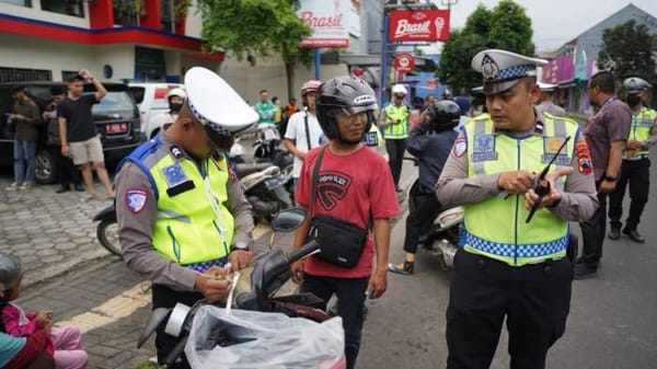 Pelanggaran Melonjak Tiga Kali Lipat, 2.071 Pengendara Terjaring Operasi Patuh Candi Banyumas 2025