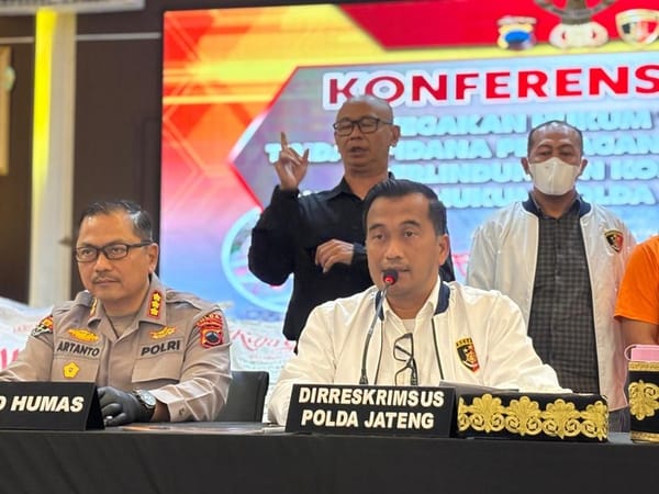Polda Jateng Bongkar Gudang Gula Oplosan di Banyumas, Produksi Capai 500 Ton per Bulan