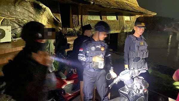 Pesta Miras di Pantai Kartini, Sejumlah Pemuda Jepara Diamankan Polisi