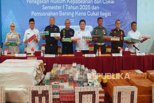 Enam Bulan Operasi, Bea Cukai Jateng-DIY Amankan Rokok dan Miras Ilegal Senilai Miliaran