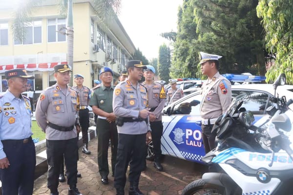 Operasi Patuh Candi 2025 Dimulai, Polresta Banyumas Siap Tindak Pelanggaran Kasat Mata