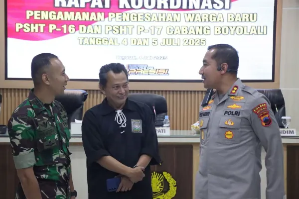 Tanpa Konvoi, PSHT Boyolali Tegaskan Jaga Ketertiban di Prosesi Pengesahan Anggota Baru