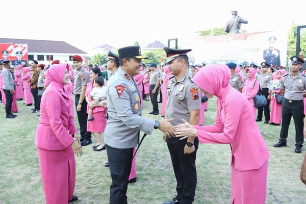 Profesionalitas Jadi Tuntutan Usai Kenaikan Pangkat Personel Polri