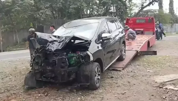 Laka Beruntun di Banyumas, Dua Korban Tewas dan Empat Luka-Luka