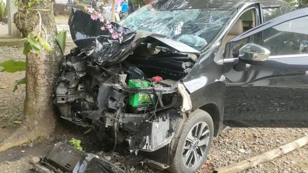 Tragis! Kecelakaan di Wangon Libatkan Expander dan 6 Motor, 2 Korban Meninggal