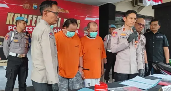 Dua Pelaku Curanmor Ditangkap Polresta Malang Kota