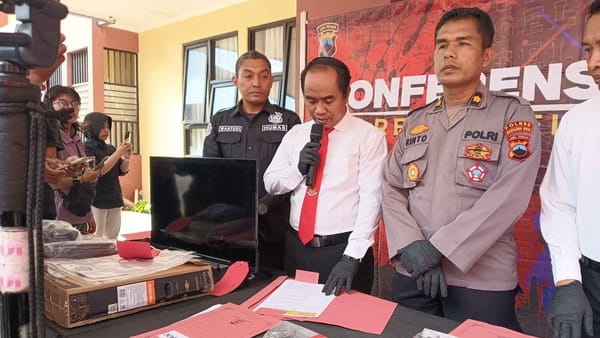 Modus Sewa, Pelaku Gelapkan PlayStation dan TV di Magelang Kota