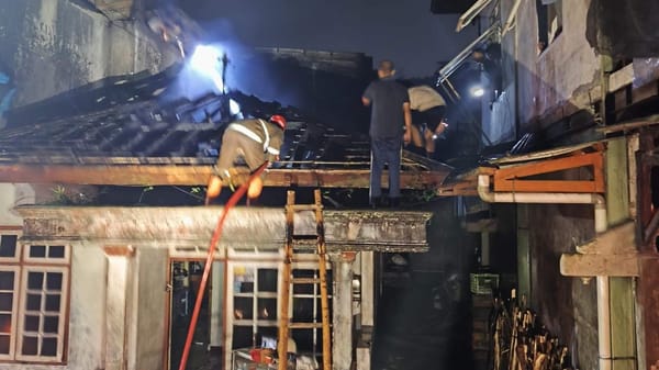 Kebakaran Hebat di Pabrik Tahu Wonosobo, Satu Rumah Jadi Abu
