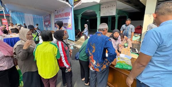 Bantu Warga, Polres Semarang Distribusikan 5 Ton Beras dalam Gerakan Pangan Murah