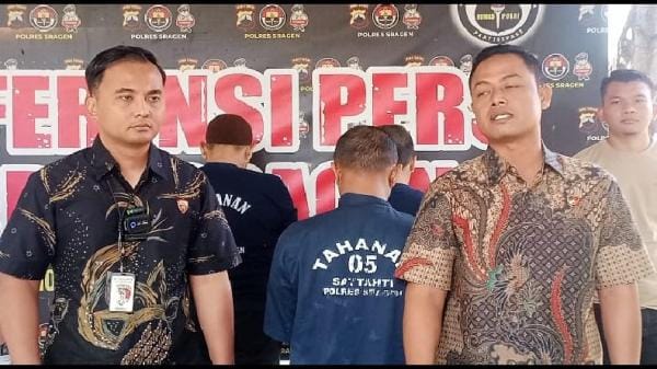 Polres Sragen Ungkap Dua Kasus Curanmor dengan Modus Berbeda, Pelaku Diamankan