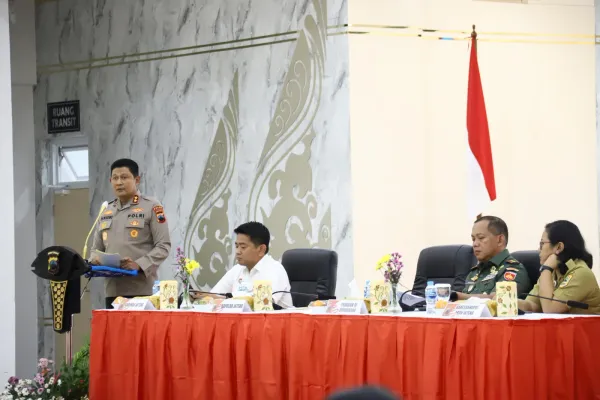 Rakor Linsek 2025 Digelar, Kapolda Jateng Tegaskan Komitmen Jaga Stabilitas Daerah