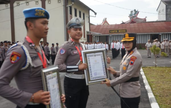 Bangga! Dua Anggota Polres Magelang Kota Raih Prestasi di Kapolri Cup VI Taekwondo