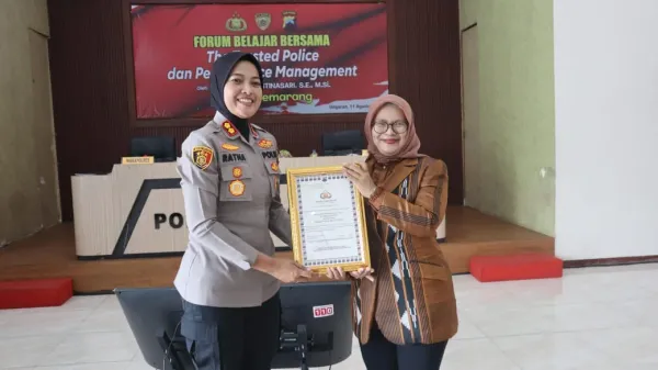 Polres Semarang Gelar Forum “The Trusted Police” Demi Tingkatkan Profesionalisme Personel